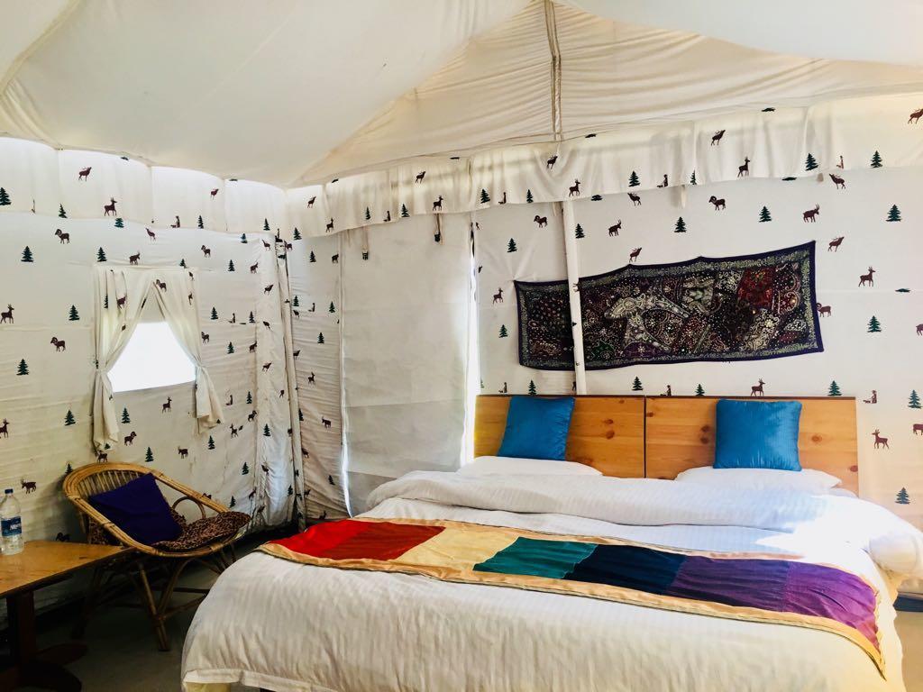 Tatva Bir Tents And Hotel Kangar Exteriör bild